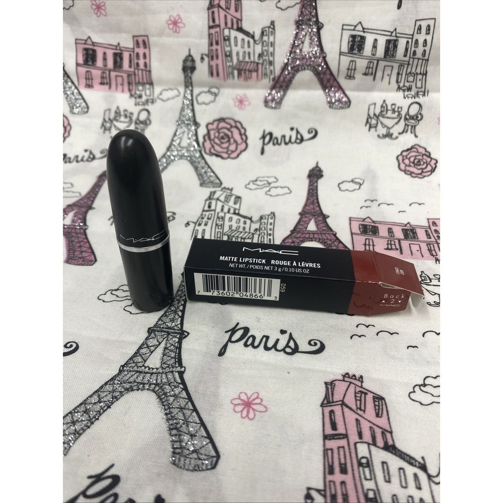 Mac Matte Lipstick Rouge À Levres # 602 CHILI - 0.10 oz/3g -
